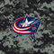 NHL Columbus Blue Jackets Camo Galaxy Buds Live Skin